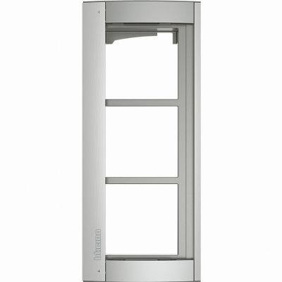 Ramka Z Uchwytem Do Paneli Sfera - 3 Moduły - Aluminium 350231 LEGRAND (350231)